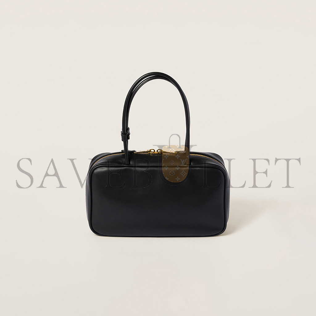 M1v M1v beau leather top-handle bag 5bb172 (29*17*9cm)